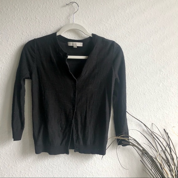 Xsmall cardigan bundle lot - loft and merona - Picture 7 of 8